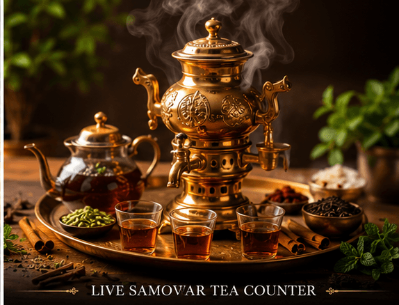 3. Live Samovar Tea Counter