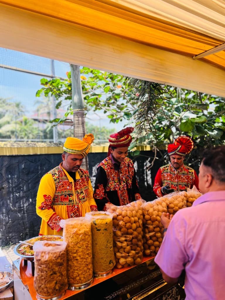 Traditional Live Chaat Counter - Engagement Event Management Kannur