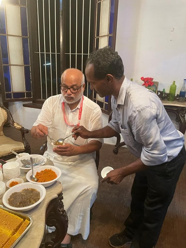 VIP Guest Tasting & Feedback - Taste of Malabar Caterers
